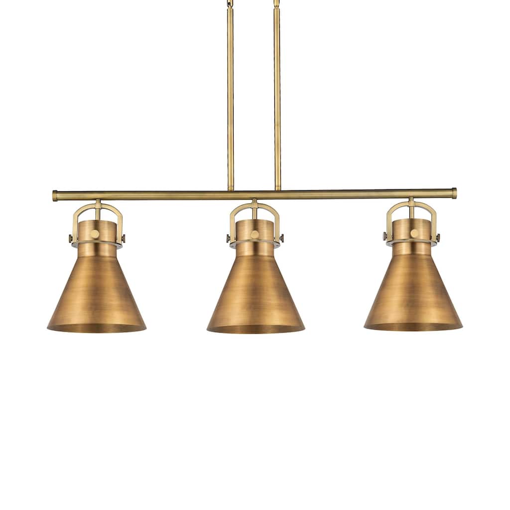 Innovations Lighting 410-3I-13-42 Newton Cone Pendant Newton Cone 3