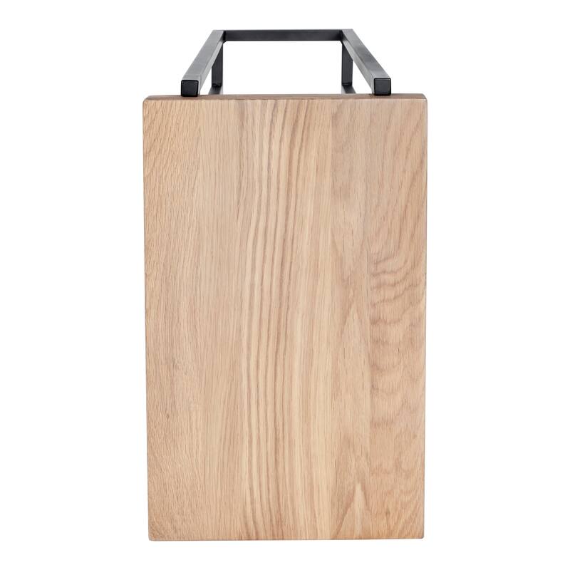 NADAAL STUDIOS Tacoma, Accent Table Camel Bone Veneer and Resin Multicolored Design