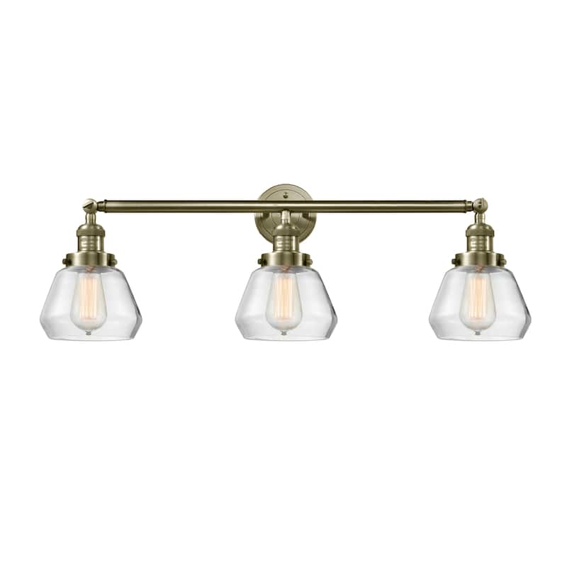 Innovations Lighting Fulton 3 Light 30" Wide Bathroom Vanity Light