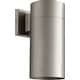 preview thumbnail 1 of 2, Quorum International Cylinder 12" Tall Outdoor Wall Sconce Graphite