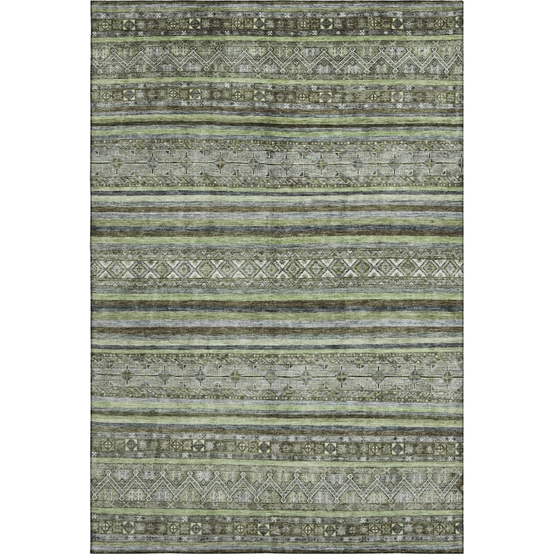 Premium Washable Super Soft Boho Stripes Mayfield Rug