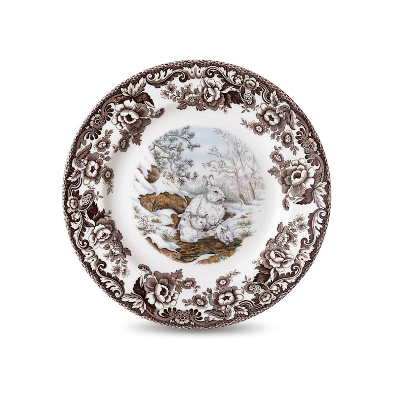 Spode Woodland Dinner Plate Animal Motifs