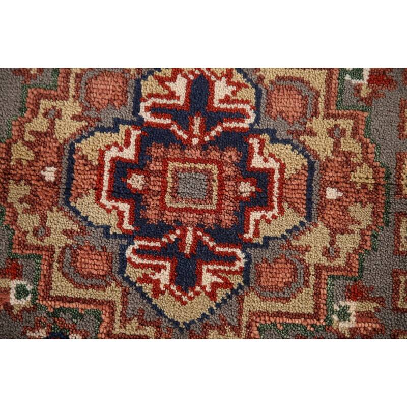 Gray Heriz-Serapi Oriental Accent Rug Wool Carpet - 2'6"x 5'11"