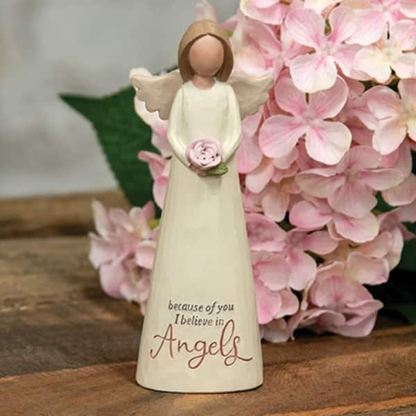 Inspirational Resin Angel with Rose - Thoughtful Home Accent - 1.75undefined L x 1.25undefined W x 5.25undefined H - Bed Bath & Beyond - 41777063 Inspirational Resin Angel with Rose - Thoughtful Home Accent - 1.75undefined L x 1.25undefined W x 5.25undefined H - Bed Bath & Beyond - 41777063