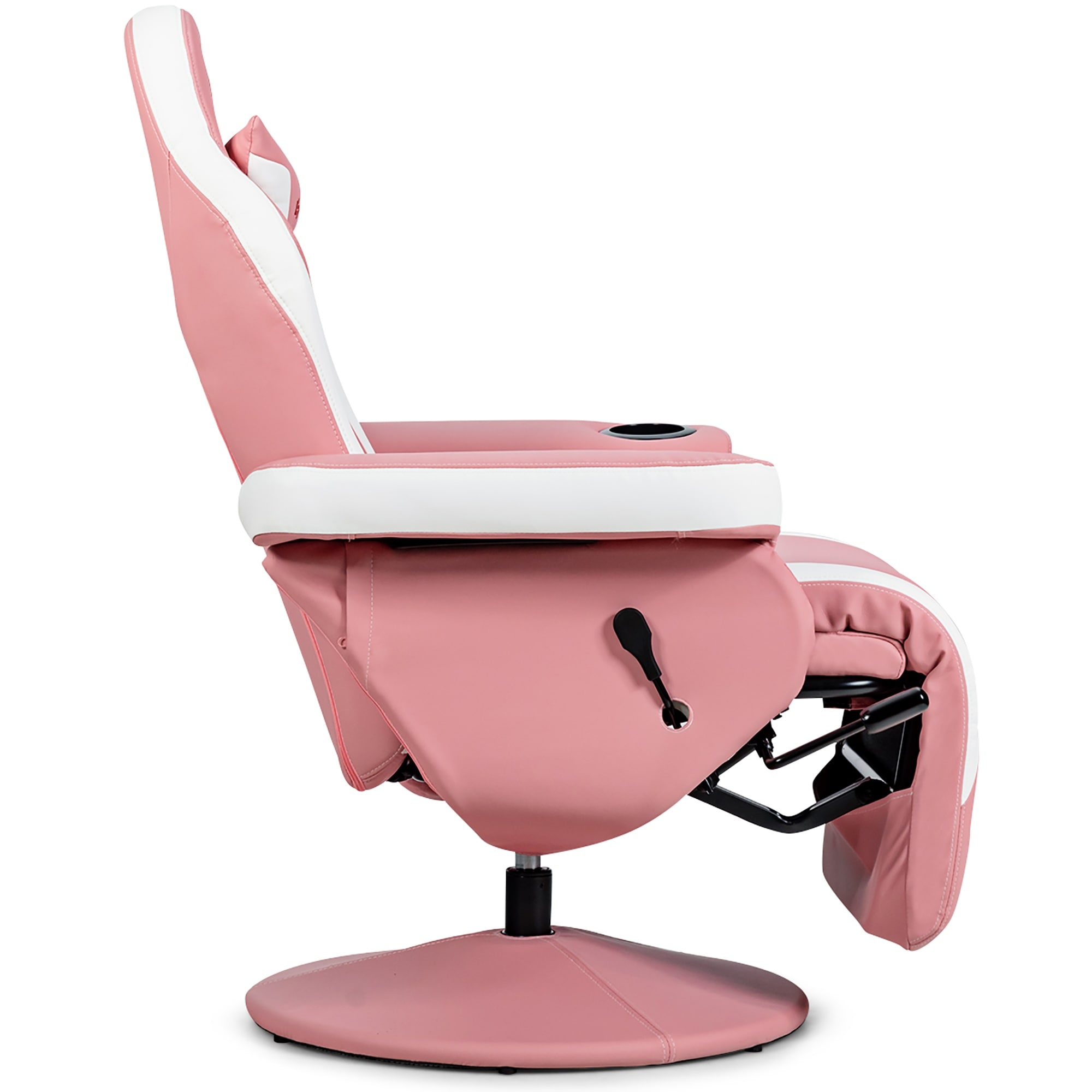 Goplus massage gaming recliner reclining racing chair 2025 swivel