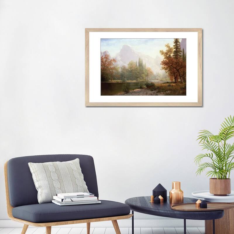 iCanvas "Half Dome, Yosemite " by Albert Bierstadt