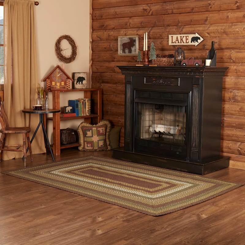 Tea Cabin Jute Rug Rect w/ Pad 60x96 - 5' x 8'