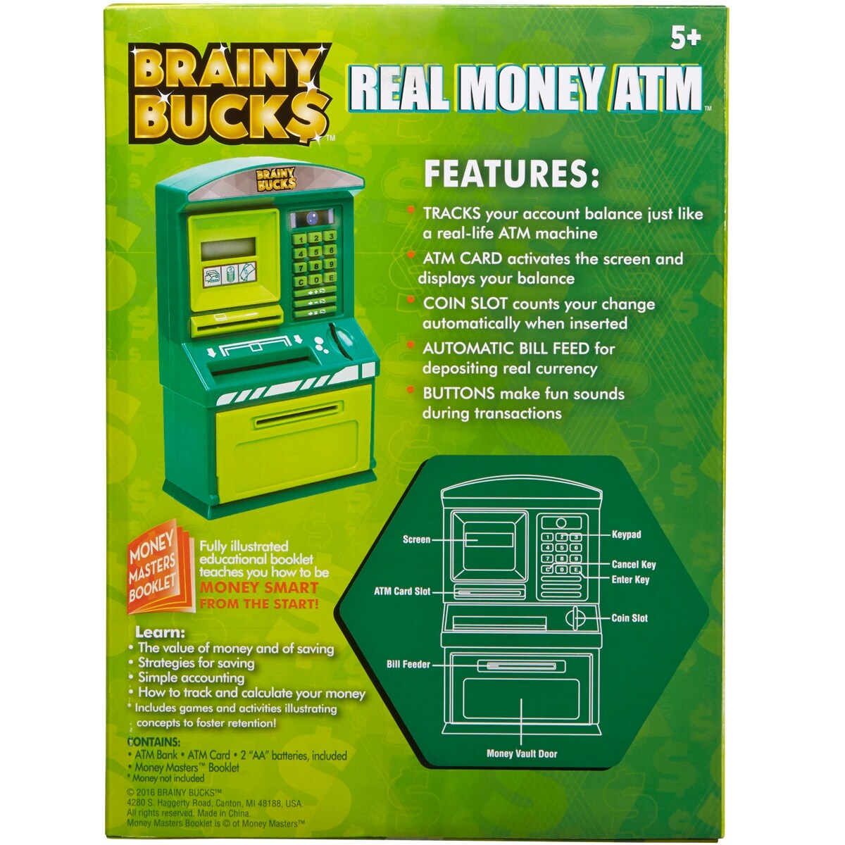 Brainy Bucks Real Money Atm 2024 www.gemologytidbits