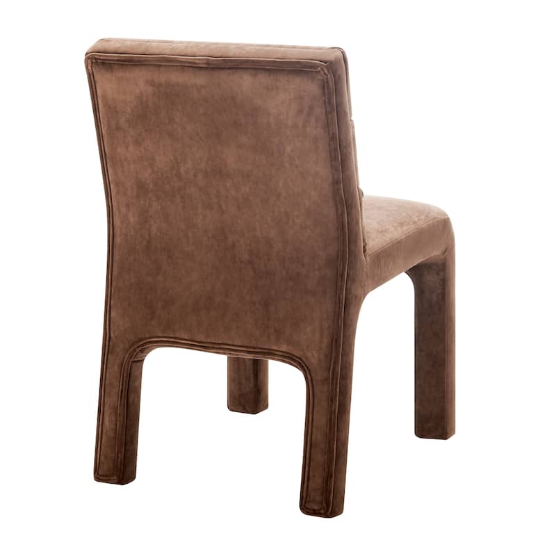 NPD Furniture Josie Velvet Dining Side Chair (Set of 2)