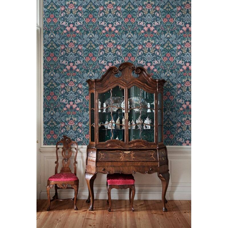 Fleurmont Floral Tapestry Non-Pasted Wallpaper - Covers 56 Square Feet