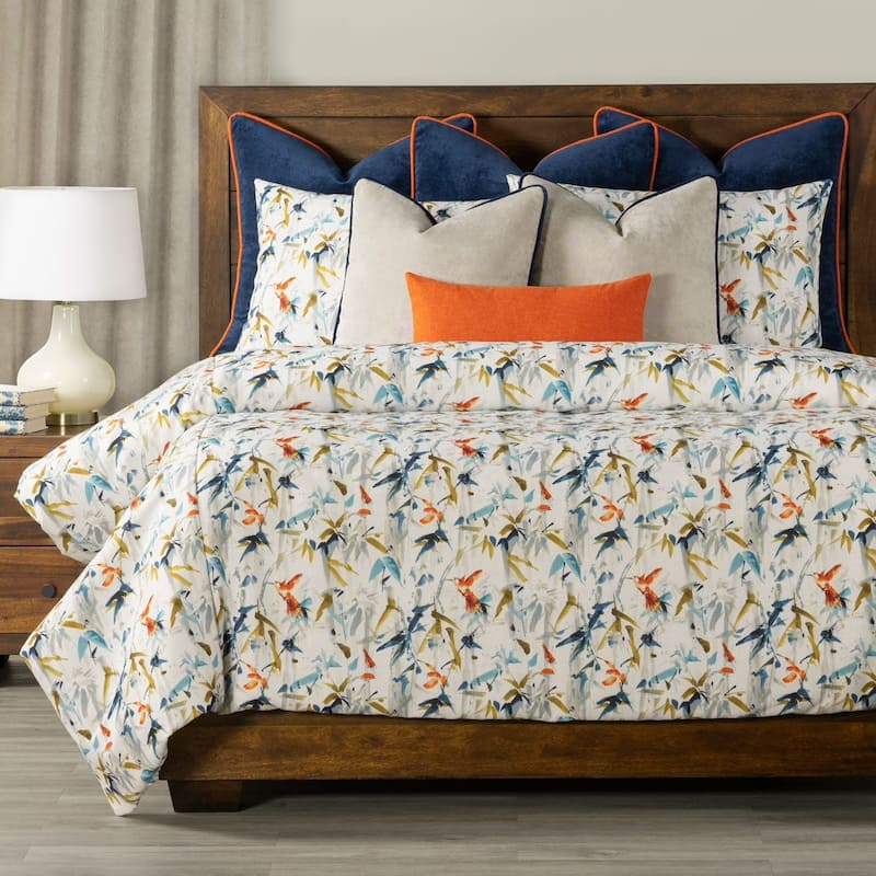 Siscovers Hummingbird Abstract Print Duvet Set