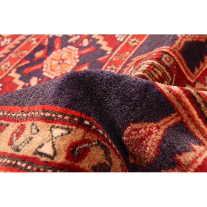 ECARPETGALLERY Hand-knotted Konya Anatolian Navy Wool Rug - 3'8 x 10'3