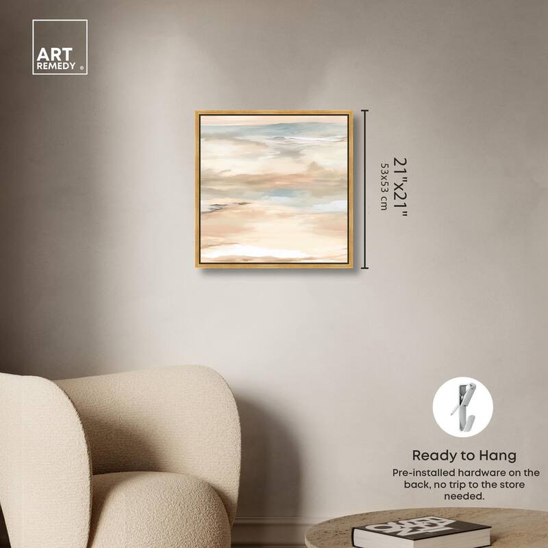 Roseate Skyfall I Canvas by Art Remedy