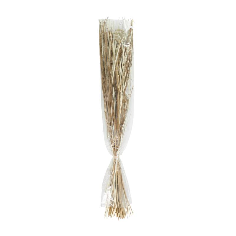 Brown Dried Plant Palm Leaf Home Decor Natural Foliage with Grass