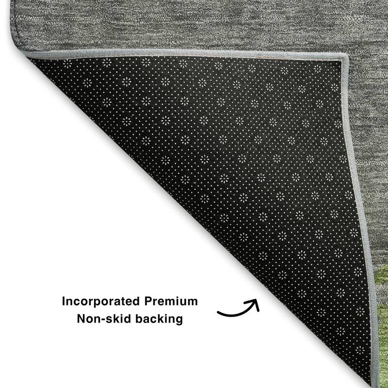 Premium Washable Super Soft Contemporary Ombre Mayfield Rug