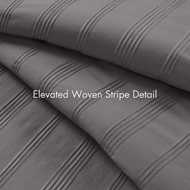 Chelsea Square Logan Woven Striped Comforter Set