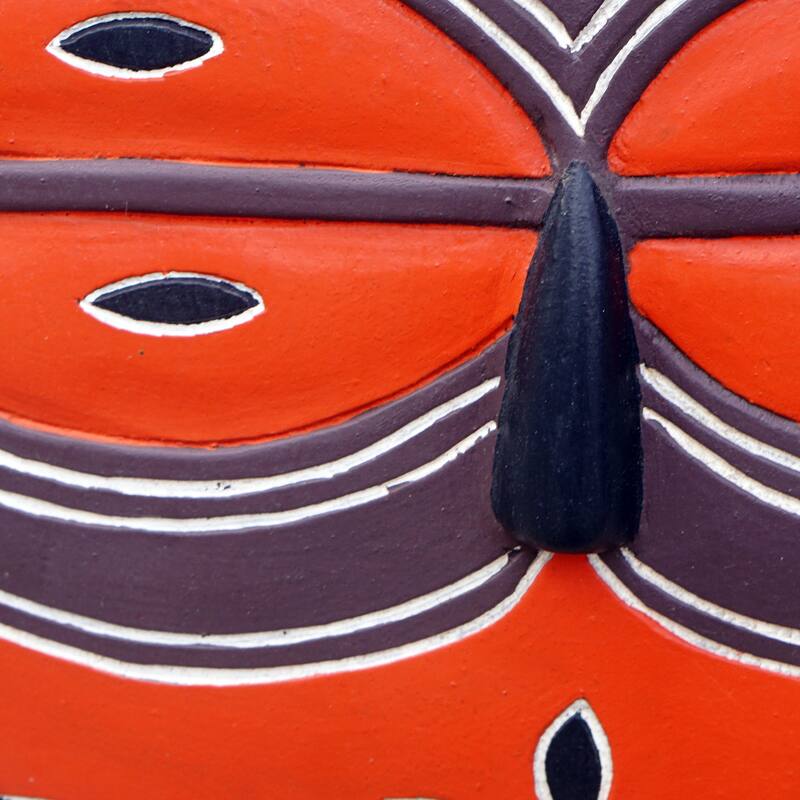 Novica Handmade Teke-Tsaye Ritual African Wood Mask