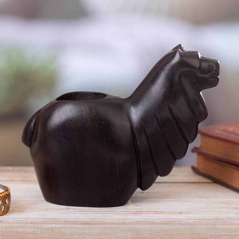 Novica Handmade Sacred Conopa Wood Sculpture
