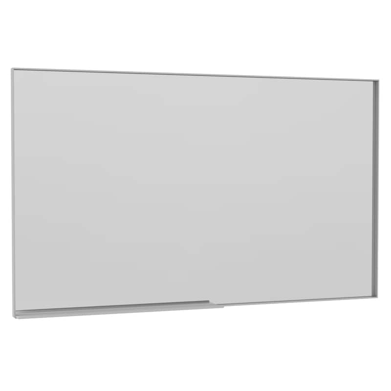 60" x 36" Modern Rectangle Bathroom Mirror with Aluminum Frame