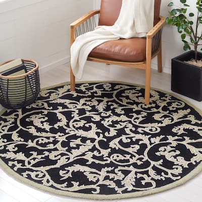 SAFAVIEH Handmade Chelsea Smita French Country Wool Rug