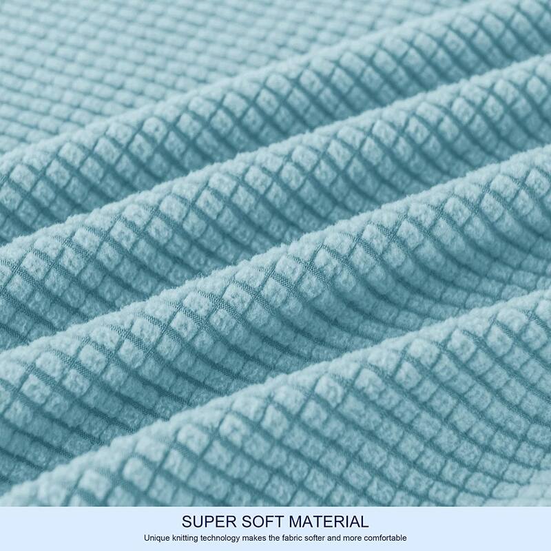 Subrtex 1-Piece Sofa Cover Stretch Soft Couch Loveseat Slipcover