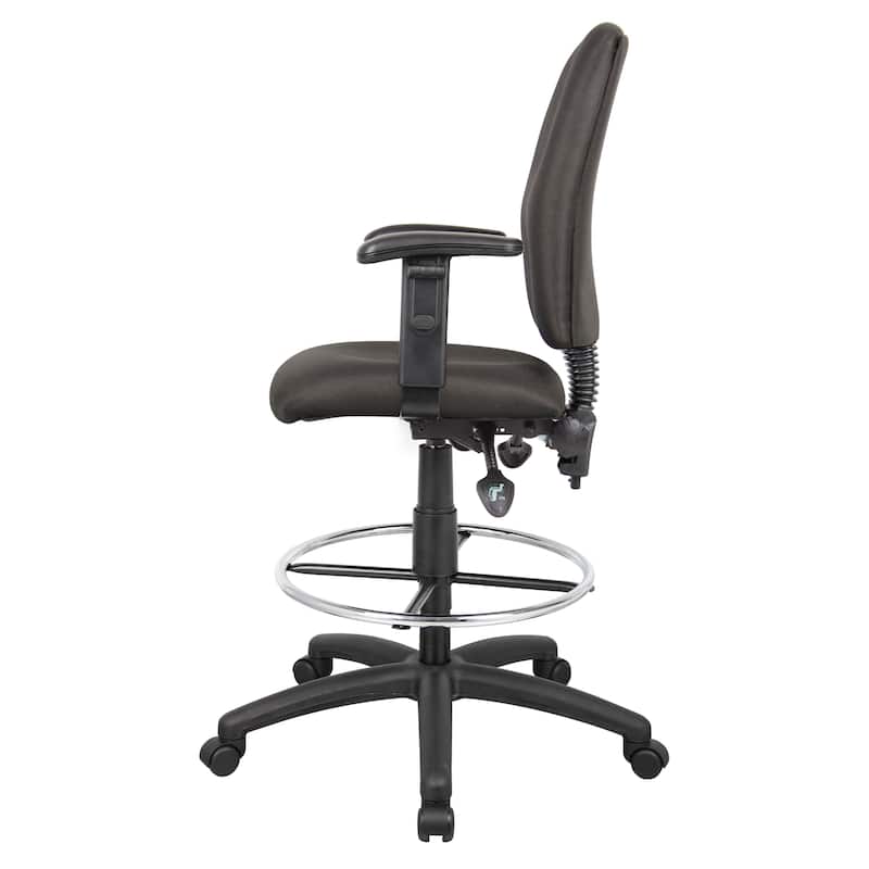 Boss Multi-Function Drafting Stool with Adjustable Arms