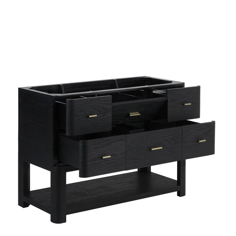 James Martin Vanities D704-V48-FVSL Lucian 48" Free Standing Single