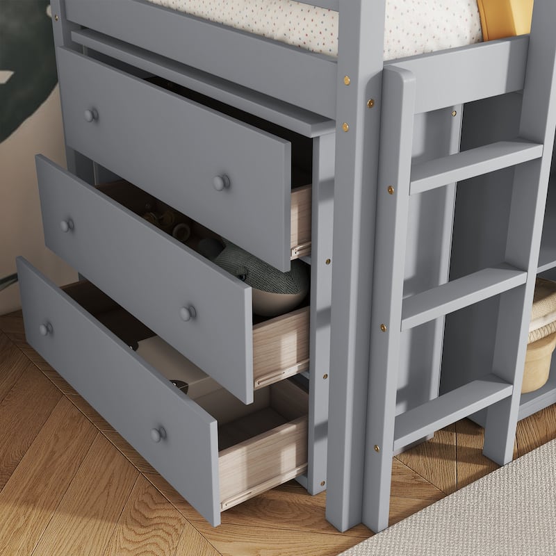 Twin Loft Bed with