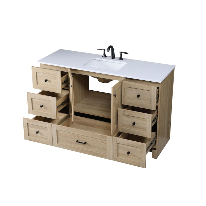 Fresco 48 - 60 Inch Single Bathroom Vanity