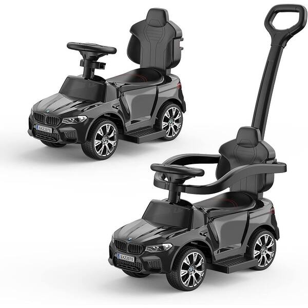 slide 2 of 16, Hetoy Push Cars Black