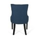preview thumbnail 28 of 48, Cheney Contemporary Tufted Dining Chairs (Set of 2) by Christopher Knight Home - 21.50" L x 25.00" W x 36.00" H