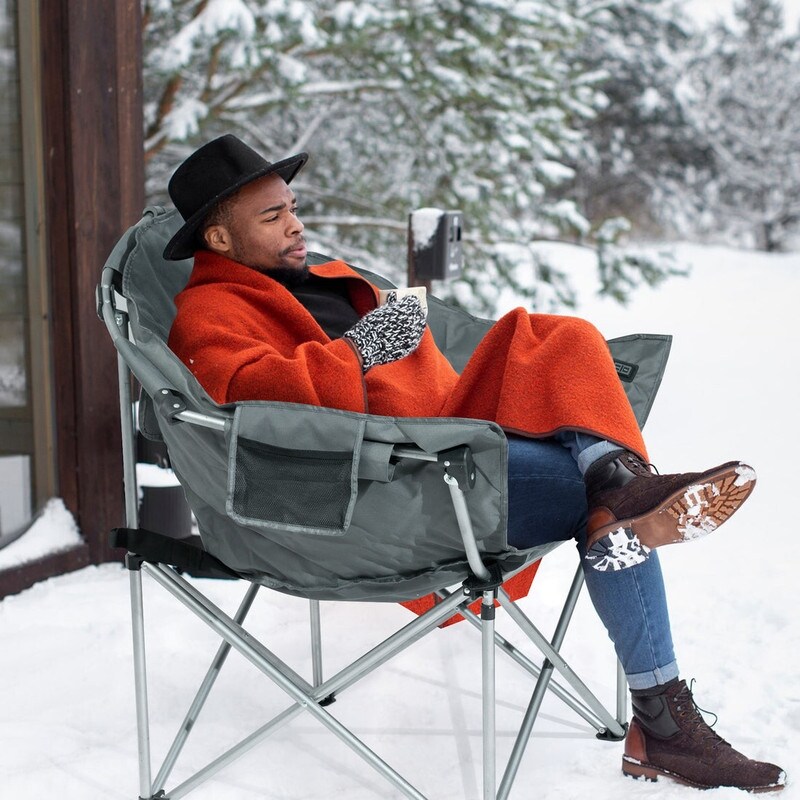 Heated on sale camping chair