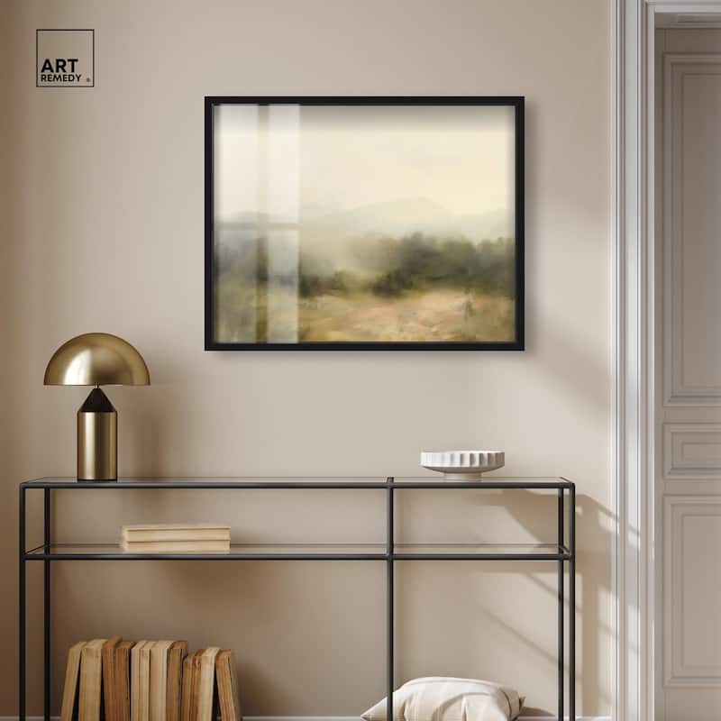 Haze Horizon Shadowbox by Art Remedy