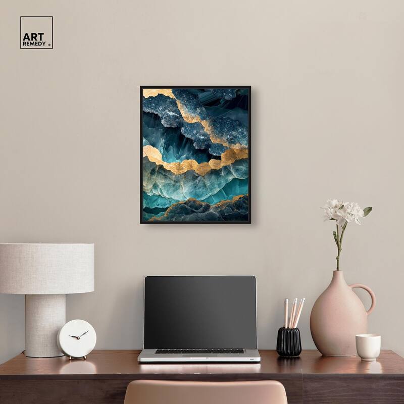 Power Edge II Canvas by Art Remedy