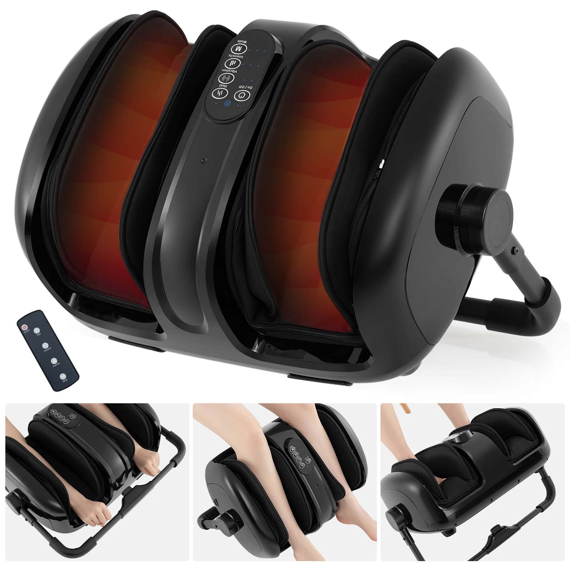 Costway Foot & Calf Massager Vibration Compression Electric Leg - See Details