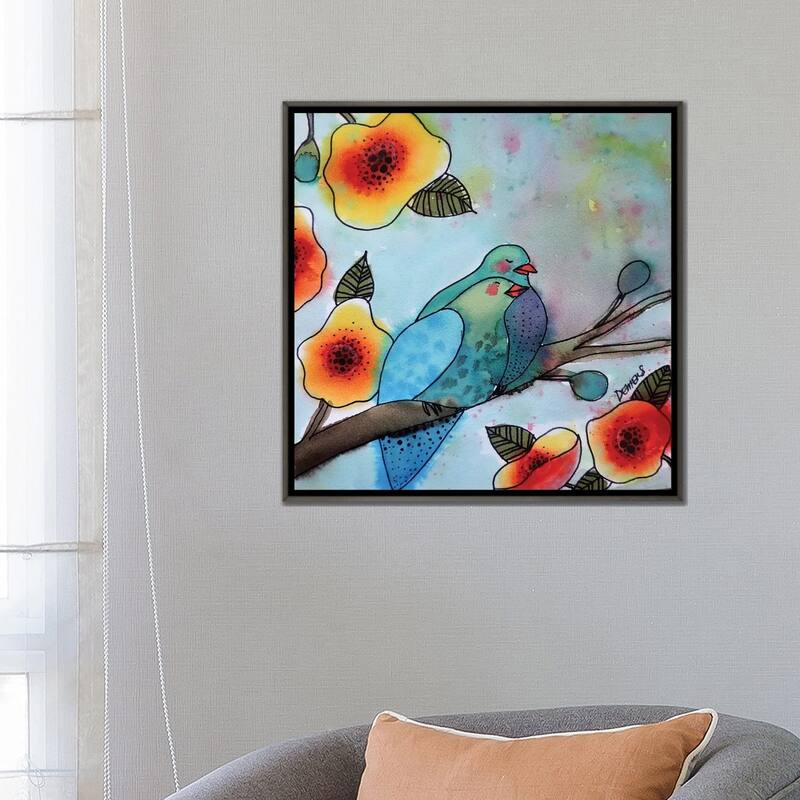iCanvas "Little Bit Longer" by Sylvie Demers Framed