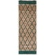 preview thumbnail 46 of 93, SAFAVIEH Handmade Natural Fiber Bethia Casual Jute Trellis Rug 2'6" x 8' Runner - Natural/Dark Green - Runner