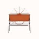 preview thumbnail 9 of 9, Dream On Me Lotus Bassinet & Bedside Sleeper Orange