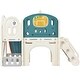 preview thumbnail 35 of 33, Kids Slide Playset Structure,Freestanding Castle Crawling Playhouse