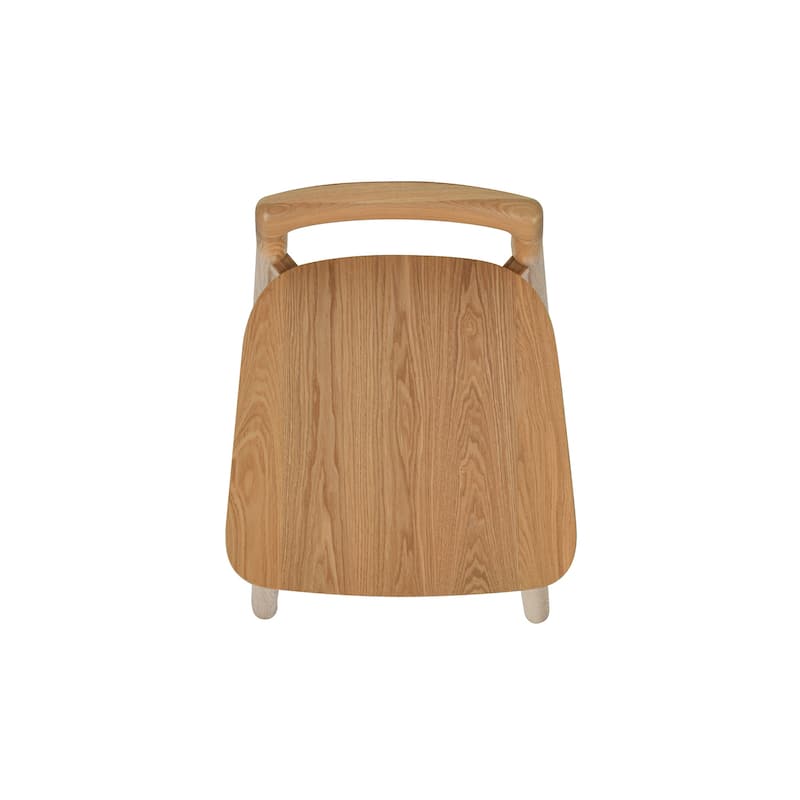 Sven 26.5" Minimalist Low Back Counter Stool