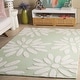 preview thumbnail 5 of 53, SAFAVIEH Handmade SAFAVIEH Kids Fleurette & Tween Wool Rug 3' x 5' - Sage/Ivory - Rectangle