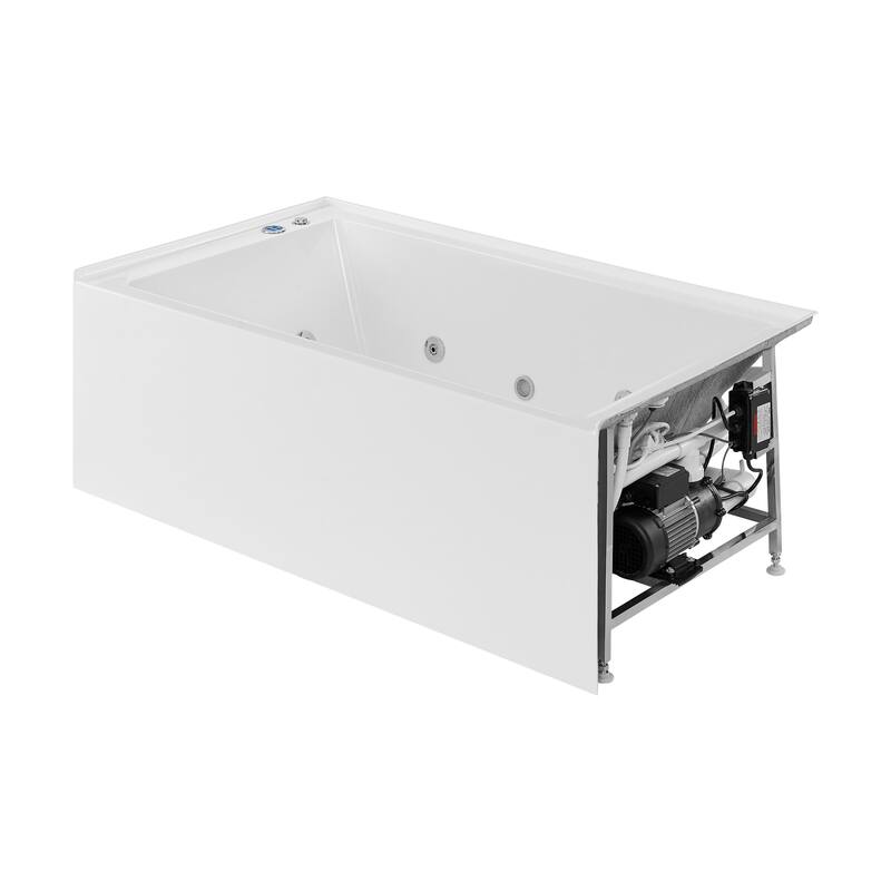 Swiss Madison SM-AB591 Avancer 60" Three Wall Alcove Acrylic Soaking