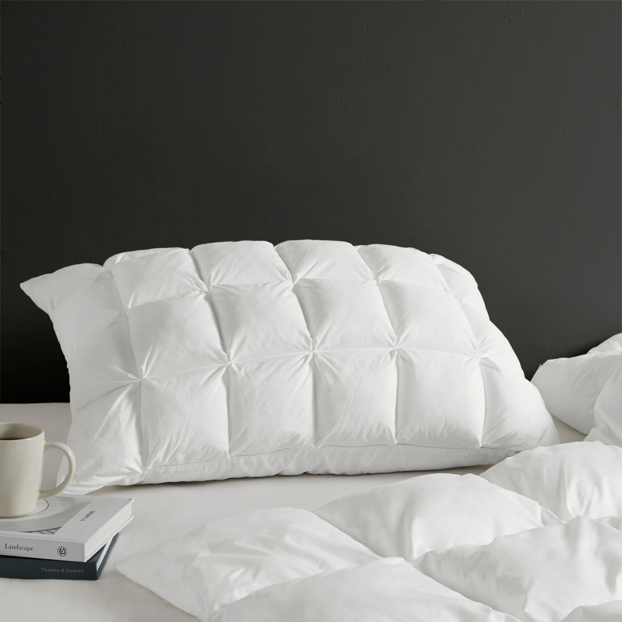 Madison Park Stay Puffed Overfilled Pillow Protector Single Piece