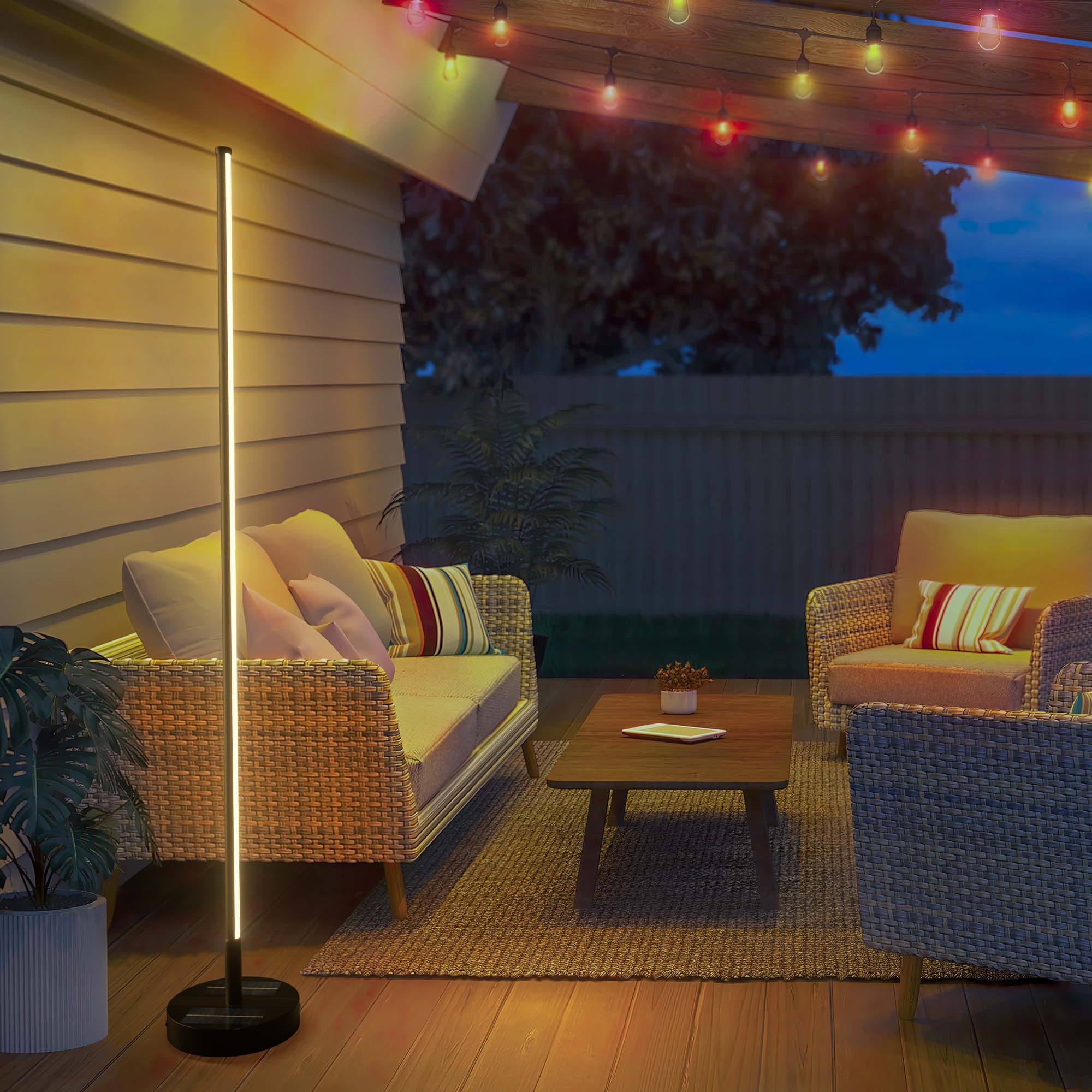 Linear floor lamp best sale