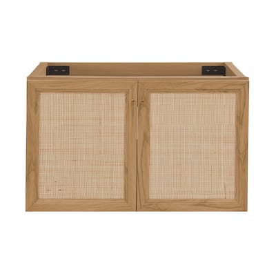 Classe 36" Wall-Mounted Bathroom Vanity In Oak-Cabinet Only