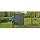 preview thumbnail 6 of 6, Keter Cortina Alto Vertical Resin Durable Outdoor Storage Shed With Floor for Patio Furniture and Tools, Grey