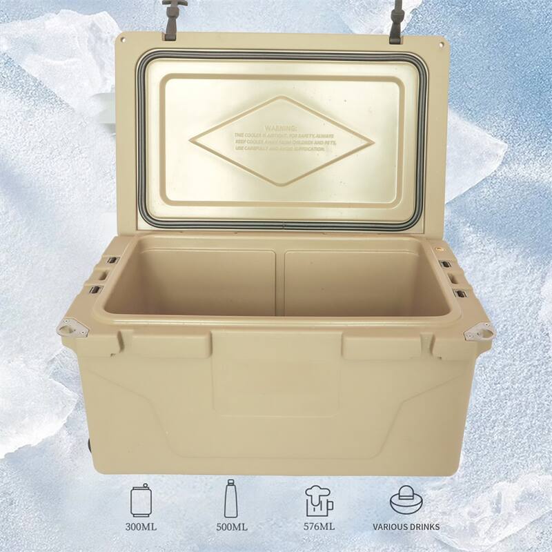 Ice Cooler Box 65QT Outdoor Camping Ice Chest Beer Box