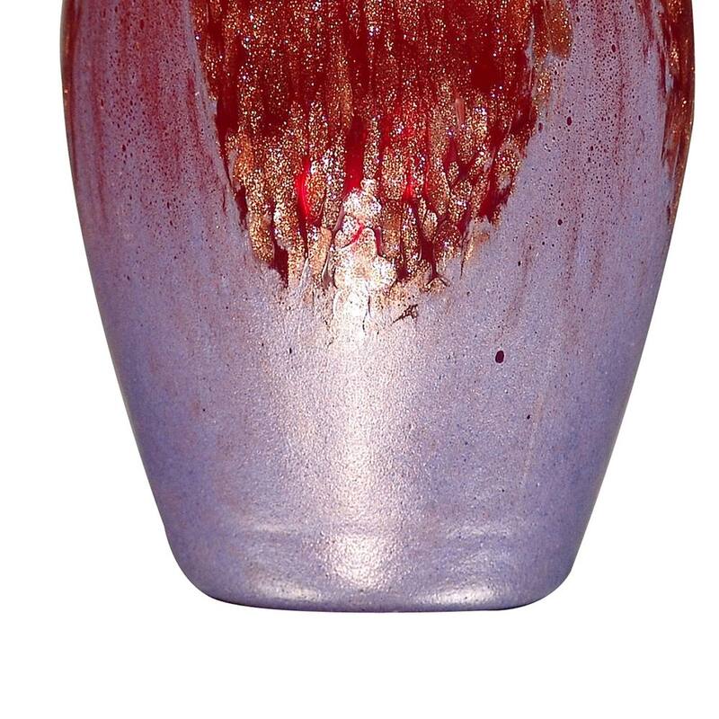Heathrow Hand Blown Art Glass Vase