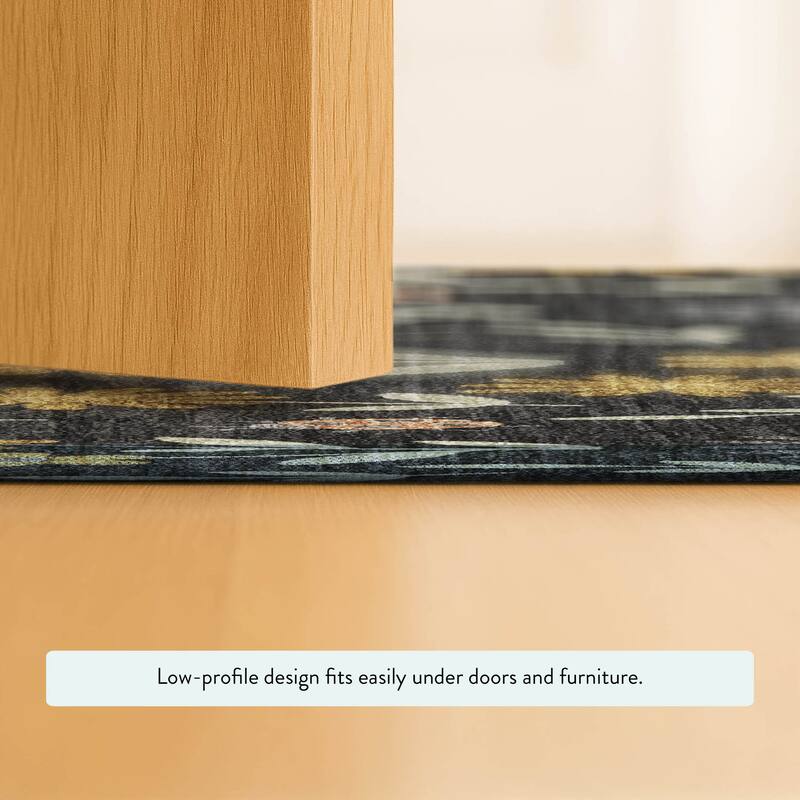 Machine Washable Indoor/ Outdoor Whimsy Butterfly Chantille Rug