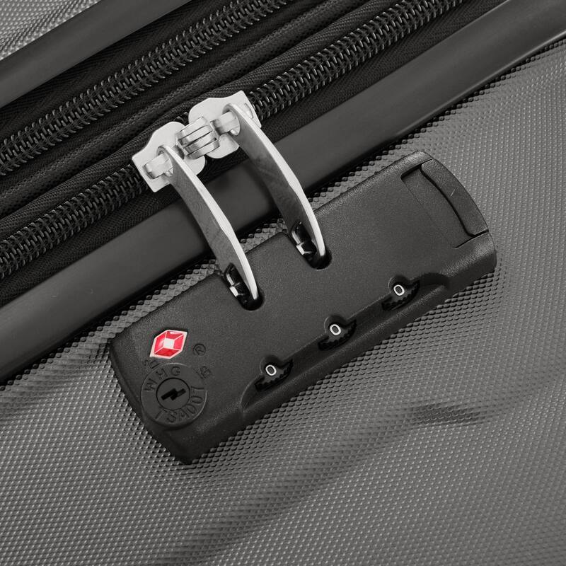 2 Piece Luggage Set with Bags Expanable Spinner Wheels ABS Lightweight Suitcase with TSA Lock 20inch+28inch